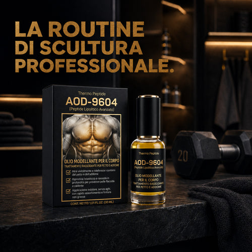 Pheromex® 💪🏻Thermo Peptide Olio Scolpente per il Corpo Trattamento Rassodante per Petto e Core
