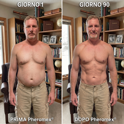 Pheromex® 💪🏻Thermo Peptide Olio Scolpente per il Corpo Trattamento Rassodante per Petto e Core