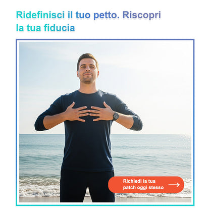 🌊GFOUK® NanoMedix Patch Ginecomastia - Azione Brucia Grassi e Tonificante