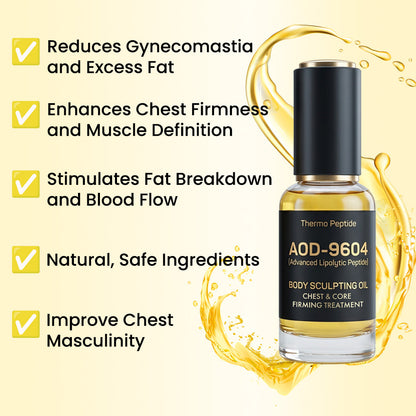 Pheromex® Thermo Peptide Body Scilpting Oil Chest & Core Firming Treatment